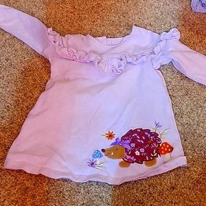 Long sleeve size 4T hedgehog shirt!